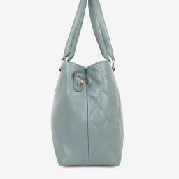 Black Spade Structured Handheld Bag With Quilted image 5