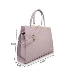 YOYOWING Textured Handheld Bag with Quilted image 5