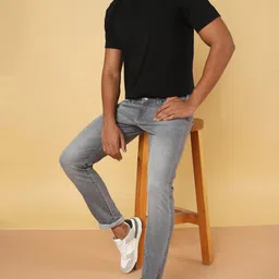 Wrangler Men Vegas Skinny Fit Low-Rise Light Fade Stretchable Jeans-image-123