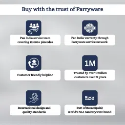 parryware Linea Plus Push Plate Square | Cistern Flush Actuator for Mechanical Inwall Tank Flush Tank Lever image 5