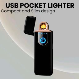 USB (Cigarette Lighter) for Smoking Windproof Slim Lighter with FingerprintH368 USB (Cigarette Lighter) for Smoking Windproof Slim Lighter with FingerprintH368 Pocket Lighter-image-48