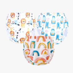 chinmay kids Baby Panty: Boys and Girls Waterproof Printed Panty (Pack of 3)-picture-18