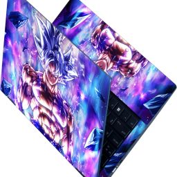 Anweshas Goku Full Body Laptop Skin HD Quality Sticker for Laptops Upto 15.6 Inch Self Adhesive Vinyl Laptop Decal 15.6-image-63