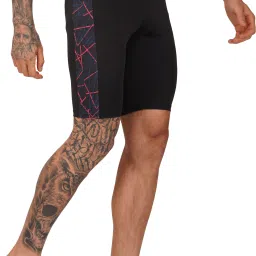 Color Block Men Black Tights-image-43