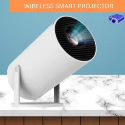 CLAIRBELL Mini HD Projector for Home 4KSupport With Built-in App Netflix/Prime/YouTubeC193 (4500 lm / 1 Speaker / Wireless / Remote Controller) Portable Projector-74