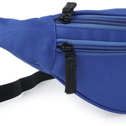 prike Handy Hiking Zip Pouch Document Money Phone Belt Sport Bag Style Travel Pouch Passport Holder with Adjustable Strap-image-52