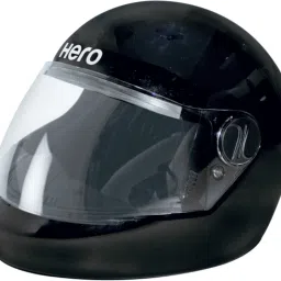 Hero Genuine Helmet Full Face JADE FLOW Glossy Black - Large Car Racing Helmet-picture-14