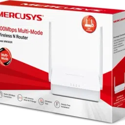 Mercusys MW302R Wireless Router 2.4 GHz 300 Mbps Wifi Speed Single Band External Antenna Ethernet (Cable Broadband) image 4