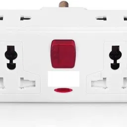 Nij ( 6A ) 4 Socket 1 Switch with Indicator Wall Plug Power Strip Smart Switch-19