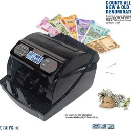 Security Store Mamba Latest Heavy Duty Note/Money/Currency Counting Machine with Fake Note Detection Upgraded for All New and Old Notes 10,20,50,100,200,500,2000 with Manual Value Feature Note Counting Machine image 2