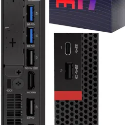 Hayyo Core i7 - 9700 | ThinkCentre Tiny Desktop [VRI] Core i7 (9th Generation) Processor [12MB Cache, Up to 4.70 GHz] (32 GB RAM/Integrated Intel® Ultra HD 630 Graphics/1 TB SSD Capacity/Windows 11 Pro) Mini Tower with MS Office-36