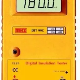 DIT 99C 3½ Digit 0 - 200 M Ohms 500 V DC Digital Insulation Tester by Supreme Traders Supertronics1989 Digital Voltage Tester-19