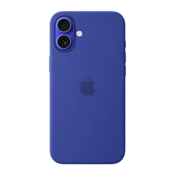Apple Soft Silicone Back Cover Apple iPhone 16 Plus (MagSafe Charging Support, Ultramarine)-image-83