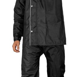 Solid Men Raincoat-image-13