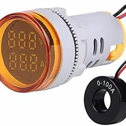 DIGITAL VOLT AND AMPERE METER 100A Ammeter Range AC 60-500V Voltmeter-13