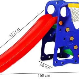 premio coppex Folding Slide And Basketball Stand Set WITH FREE VIDEO GAME image 3