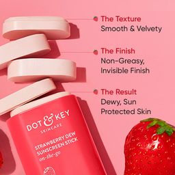 DOT & KEY Set of 2 Strawberry Dew On-the-Go SPF 50 Sunscreen Stick - 20g Each image 3