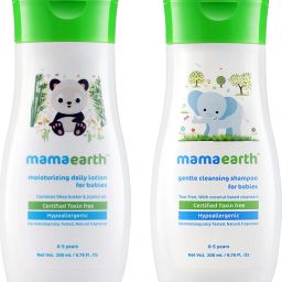 Daily Moisturizing Baby Lotion, 200ml änd Gentle Cleansing Shampoo for babies (200 ml, 0-5 Yrs)-image-74