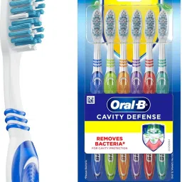 Cavity Defense, Value Pack of 6, Multicolour Soft Toothbrush-10