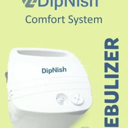 DipNish Durable Compressor Nebulizer Machine Kit with Child and Adult Mask Nebulizer Nebulizer image 3