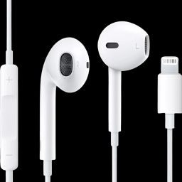 Earphone Compatible with iPhone Lightning Connector headphones Wired Headset-image-6