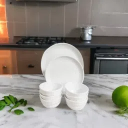 Pack of 18 Melamin Dinner Set-image-23