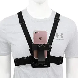 SHOPEE Mobile Phone Chest Strap Mount Holder Universal Cel Phone Clip for Action Camera Strap-picture-28