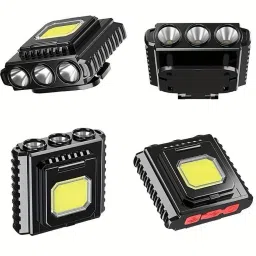 Rechargeable Headlamp 5 in 1 wide beam head torch waterproof cob head light_L60 Torch-picture-12