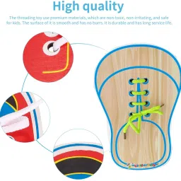 Tying Shoelaces Teaching Aids Montessori Early Learning Puzzle Board Game-image-31
