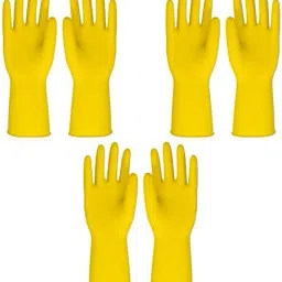 Rubber Hand Gloves Reusable Washing Cleaning Kitchen, Garden Glove, Gardening Glove, Garden Gloves, Gleaning Gloves yellow Gardening Shoulder Glove-picture-26