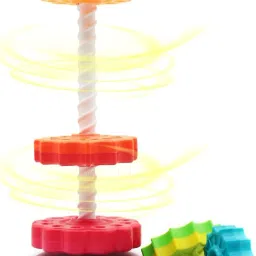 New Spinning Tower Kids Activity,Learning & Unbreakable Best Toy-11
