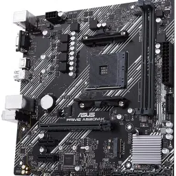 ASUS PRIME-A520M-K AMD AM4 Micro-ATX Gaming AM4Socket Micro-ATX AMD B550 Chipset DDR4 Motherboard for Desktop, Workstation image 4