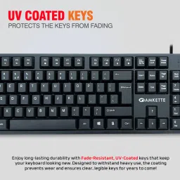 AMKETTE Lexus Multimedia Wired Keyboard and Mouse Combo Set image 5