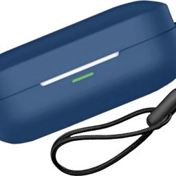 REIOX Silicone Velcro Earbuds Case For Realme Buds Air 7 Silicone Case Cover, With Lanyard-24
