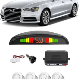 PKNA0665 White Car Reverse Parking Sensor with LED Display 4 Sensor PKNA0665 Parking Sensor-picture-11