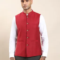 turtle Solid Men Waistcoat-picture-8