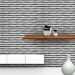 ArtzFolio White & Black Abstract Printed Self-Adhesive Peel & Stick Wallpaper-image-90