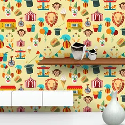 ArtzFolio Yellow Printed Peel & Stick Non-PVC Vinyl Self-Adhesive Wallpaper-image-38