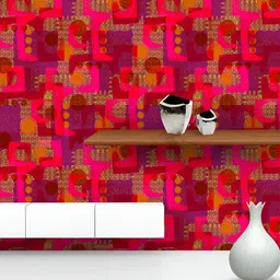 ArtzFolio Red Printed Self Adhesive Decals & Stickers-picture-6