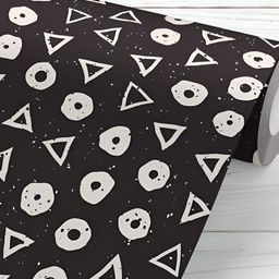 ArtzFolio Black & White Printed Self Adhesive Decals & Stickers-13