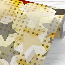 ArtzFolio Beige Abstract Printed Self-Adhesive Peel & Stick Wallpaper-6