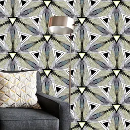 ArtzFolio Geometric Printed Self Adhesive Waterproof Wallpaper 20 x 65 inch-image-89