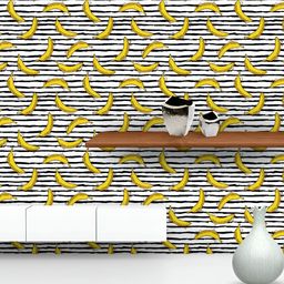 ArtzFolio Yellow & Black Printed Peel & Stick Self-Adhesive Wall Sticker-image-29