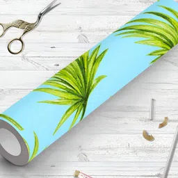 ArtzFolio Blue & Green Printed Self Adhesive Decals & Stickers-50