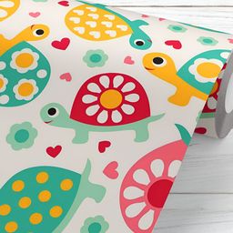 ArtzFolio White & Yellow Printed Peel & Stick Non-PVC Vinyl Self-Adhesive Wallpaper-image-71