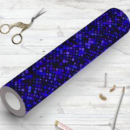 ArtzFolio Blue & Black Geometric Printed Easy-to-Peel & Stick Wallpaper-image-96