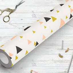 ArtzFolio Off White & Black Abstract Printed Self-Adhesive Peel & Wall Sticker-5
