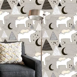 ArtzFolio White & Black Birds and Animals Printed Self Adhesive Decals & Wall Sticker-image-17