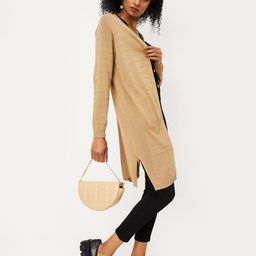 max Self Design Longline Acrylic Open Front Shrug image 4