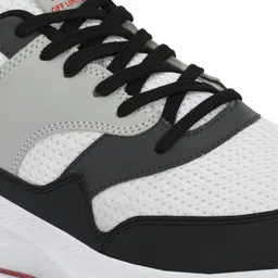 OFF LIMITS Men White Mesh Running Non-Marking Shoes image 2